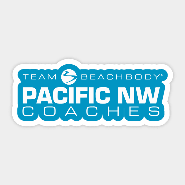 Pacific Northwest Beachbody Coaches Sticker by supershanefx